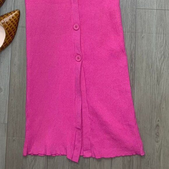 Long Sleeve Bodycon Polo Dress - Picture 4 of 6